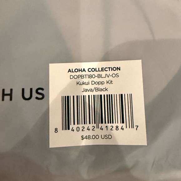 Aloha Collection Kukui Dopp Kit - Java/Black - Picture 3 of 5